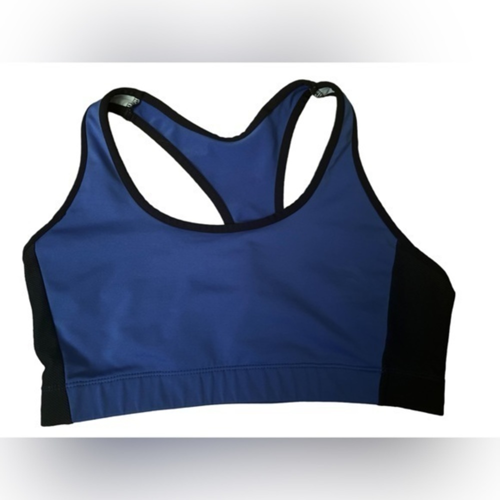 Prospirit black and blue sports bra